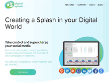Tablet Screenshot of digital-splash.com